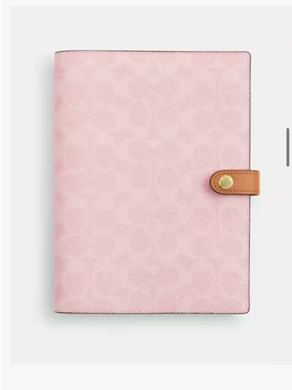NWT coach powder pink notebook/planner